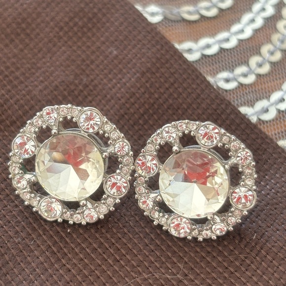 Kate Spade Silver Crystal Bracelet and Earrings Set - Picture 4 of 7